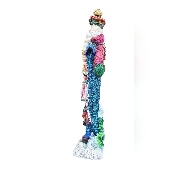 Crinkle Claus Vintage 1997 'Top Of The List' St.Nick Christmas Collector's Item - Picture 4 of 7